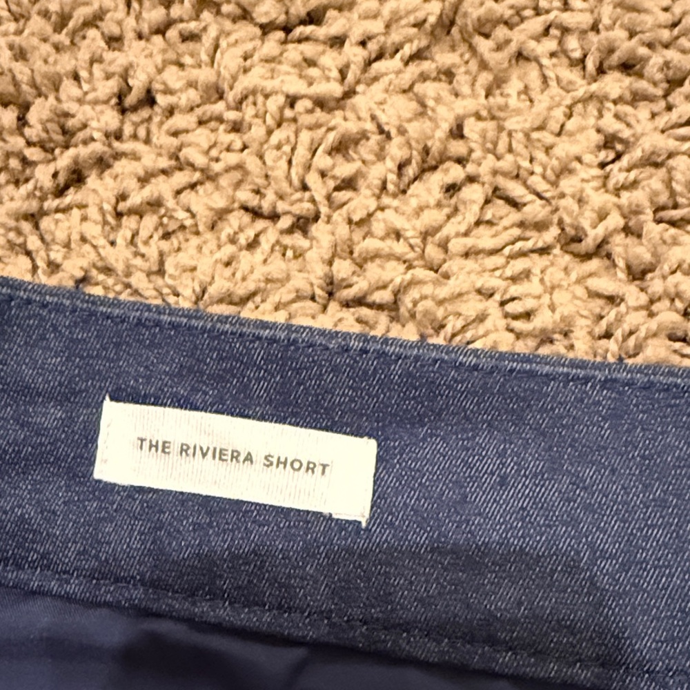 ⚡️NWOT⚡️LOFT High Waist Navy Blue Riviera Shorts - Picture 3 of 6